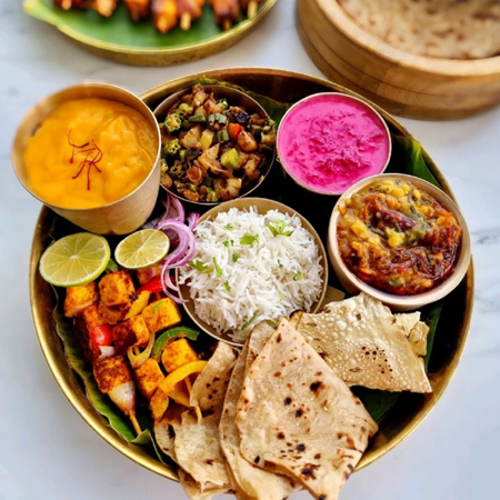 North Indian Thali